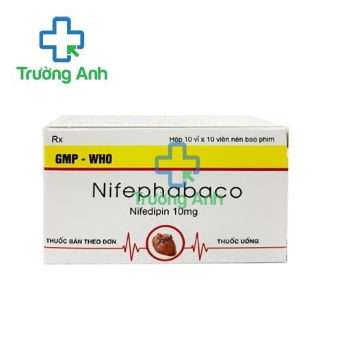 Nifephabaco 10mg - Thuốc điều trị tăng huyết áp hiệu quả