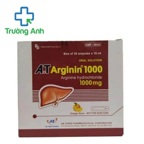 A.T Arginin 1000 - Thuốc điều trị hỗ trợ các rối loạn khó tiêu hiệu quả