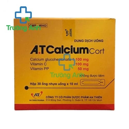 A.T Calcium cort  An Thiên - Hỗ trợ bổ sung vitamin và khoáng chất cho cơ thể