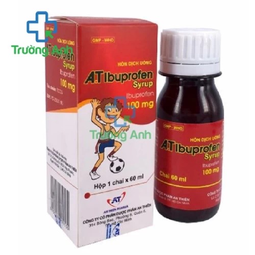 A.T Ibuprofen syrup (chai 30ml) - Thuốc giảm đau hạ sốt hiệu quả