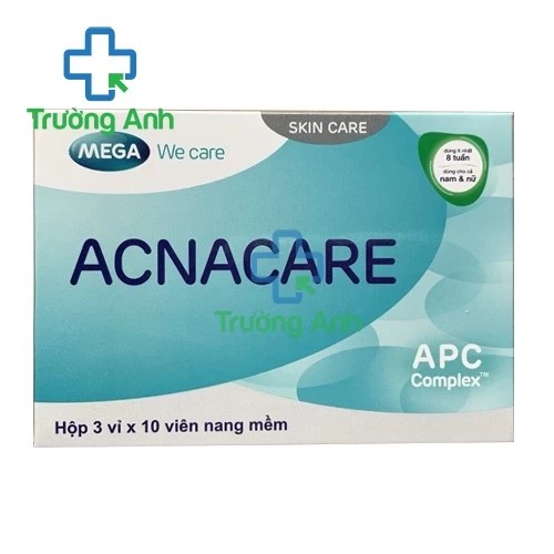Viên uống trị mụn, giảm bã nhờn Acnacare