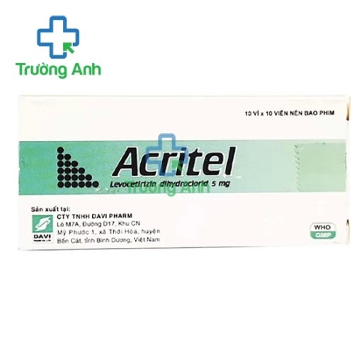 Acritel 5mg - Thuốc điều trị dị ứng hiệu quả