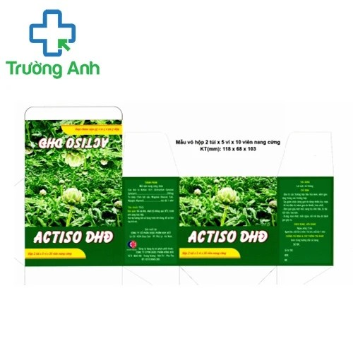 Actiso DHĐ - Giúp bảo vệ gan, giải độc gan hiệu quả của Hoa Việt