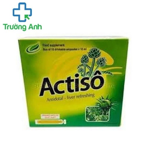 Actiso ống Hậu Giang - Giúp tăng cường chức năng gan hiệu quả