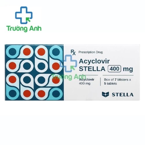 Acyclovir Stella 400mg - Thuốc điều trị nhiễm Herpes simplex
