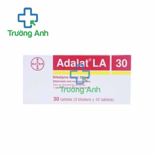 Adalat Crono 30mg - Thuốc điều trị cao huyết áp hiệu quả của Bayer