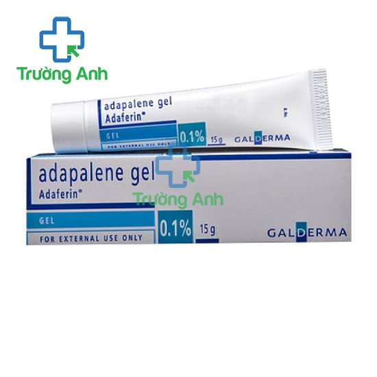 Adaferin 0,1% 15g (Adapalene) Galderma - Gel bôi mụn trứng cá hiệu quả