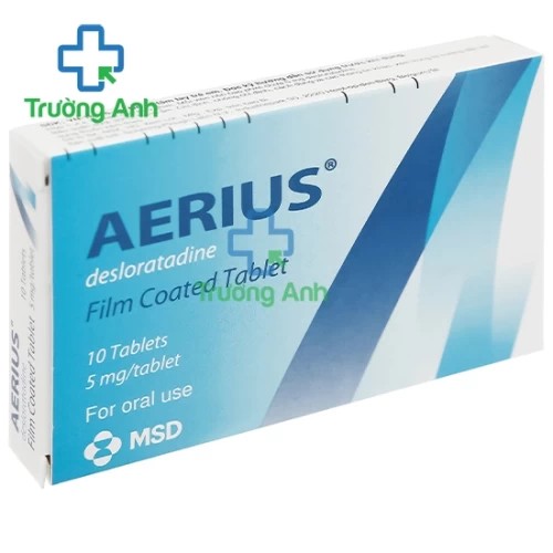 Aerius viên - Thuốc điều trị viêm mũi dị ứng hiệu quả của Bỉ