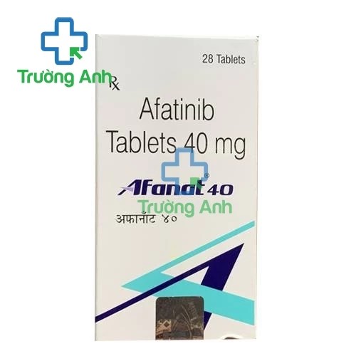 Afanat 40 Natco - Thuốc điều trị ung thư phổi không tế bào nhỏ hiệu quả