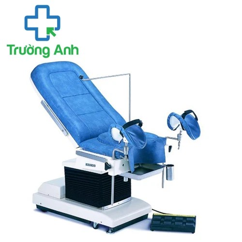 Bàn khám phụ khoa AG-802 bộ điều khiển bàn đạp chân của Acomed