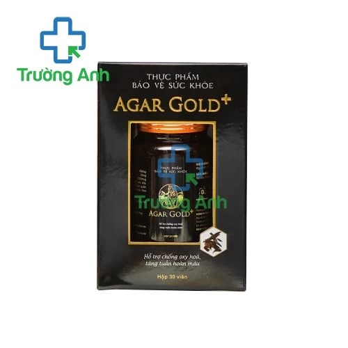 Agar Gold+ - Hỗ trợ chống oxy hóa, tăng tuần hoàn máu hiệu quả