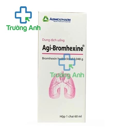 Agi-Bromhexine 30ml - Thuốc làm loãng đờm hiệu quả của Agimexpharm