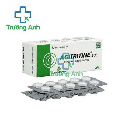 Agitritine 200 Agimexpharm - Thuốc điều trị co thắt dạ dày - ruột hiệu quả