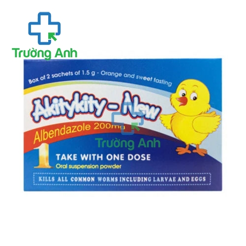 Akitykity new - Thuốc tẩy giun hiệu quả của Pharbaco