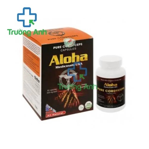 Aloha Pure Cordyceps - Đông Trùng Hạ Thảo 525mg