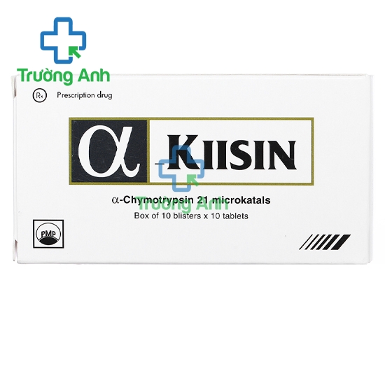 α-Kiisin (Alpha-Kiisin) - Thuốc chống phù nề, kháng viêm dạng men của Pymepharco