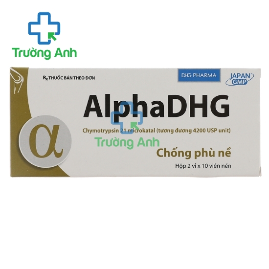 AlphaDHG - Thuốc điều trị phù nề hiệu quả
