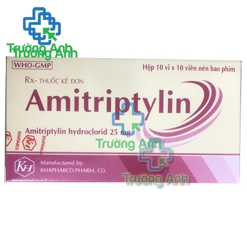 Amitriptylin Khapharco - Thuốc điều trị chứng trầm cảm hiệu quả