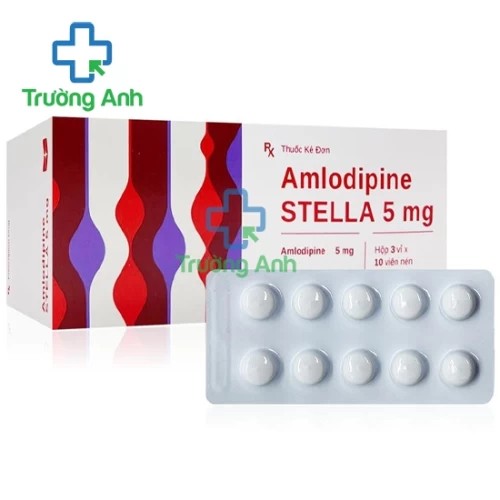 Amlodipine Stella 5mg - Thuốc điều trị tăng huyết áp hiệu quả