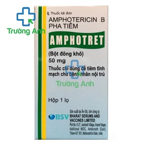 Amphotret - Thuốc kháng nấm hiệu quả từ Ấn Độ