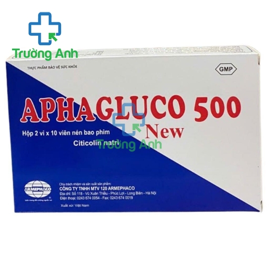 Aphagluco 500mg - Thuốc điều trị rối loạn ý thức hiệu quả
