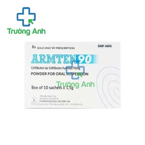 Armten 90 - Thuốc điều trị nhiễm khuẩn hiệu quả của Armephaco