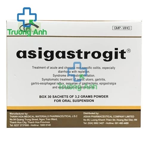Asigastrogit - Thuốc điều trị bệnh tiêu chảy hiệu quả của THEPHACO
