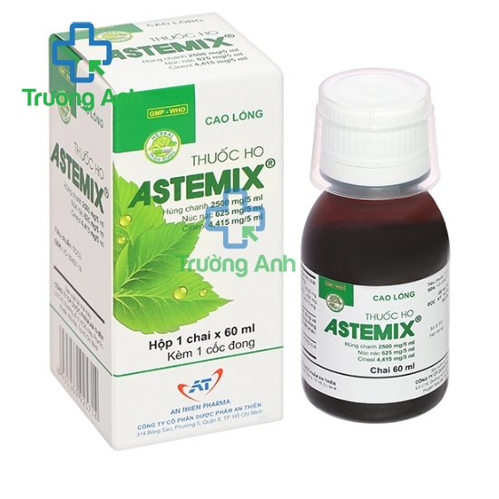 Thuốc ho Astemix 60ml - Giúp giảm ho hiệu quả