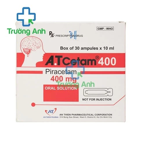 A.T Cetam 400 - Thuốc điều trị rối loạn thần kinh trung Ương hiệu quả