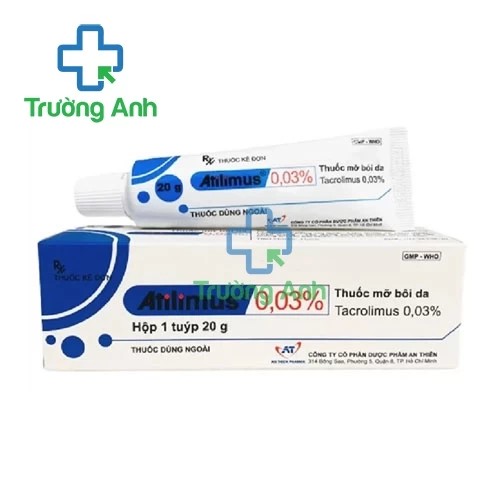 Atilimus 0.03% 10g An Thiên - Thuốc mỡ điều trị viêm da hiệu quả
