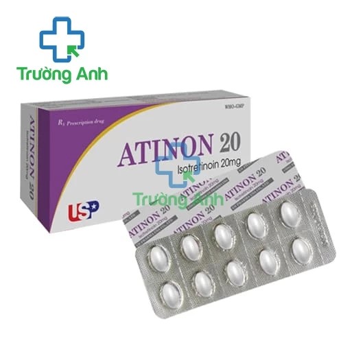 Atinon 20 - Isotretinoin 20mg US PHARMA USA