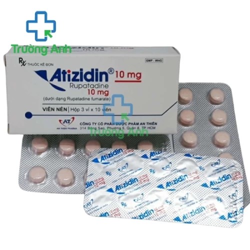 ATIZIDIN 10mg An Thiên - Thuốc điều trị viêm mũi dị ứng