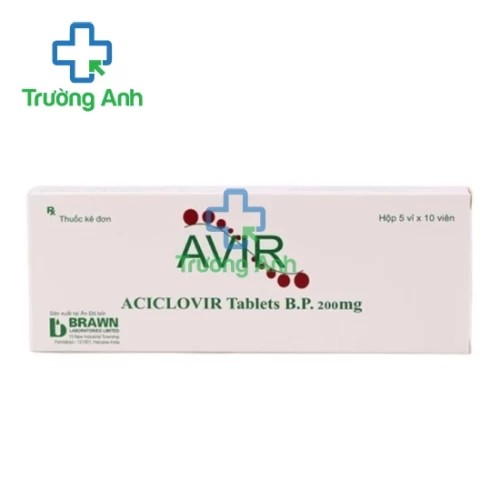 AVIR - Thuốc điều trị nhiễm herpes simplex của Ấn Độ