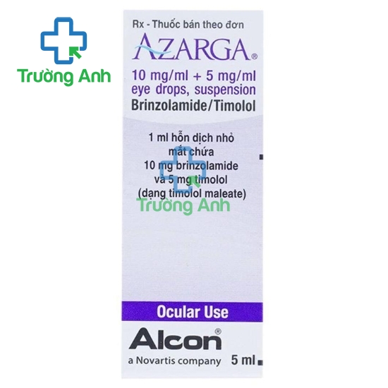 Azarga - Thuốc nhỏ mắt hiệu quả của Alcon