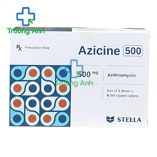 Azicine 500mg Stella - Thuốc điều trị nhiễm khuẩn hiệu quả