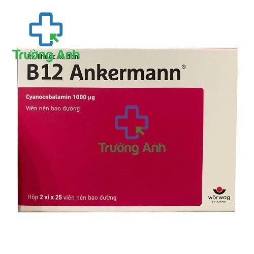 B12 Ankermann Worwag pharma - Thuốc dự phòng và điều trị thiếu vitamin B12