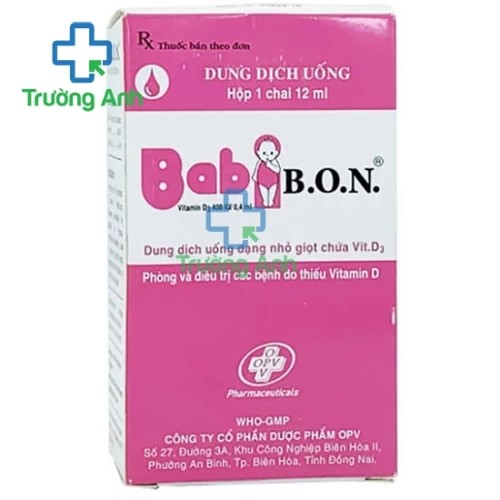 Babi B.O.N 12ml - Thuốc bổ sung vitamin D hiệu quả