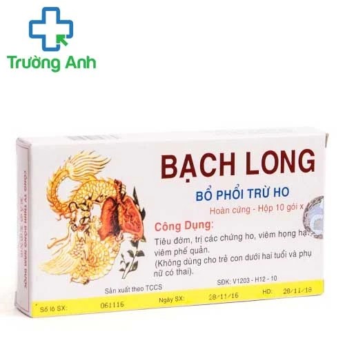 Bạch long (viên hoàn) - Giúp tiêu đờm, trị ho hiệu quả