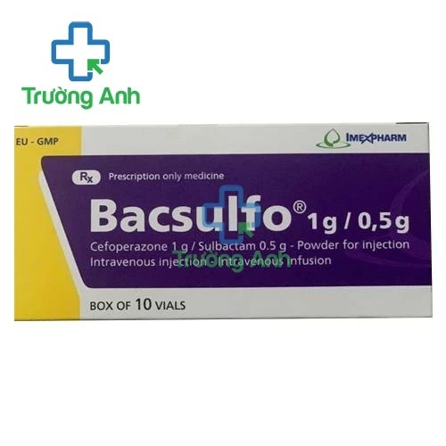 Bacsulfo 1g/0,5g - Thuốc điều trị bệnh nhiễm khuẩn hiệu quả của Imexpharm