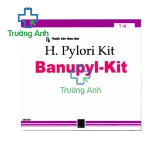 Banupyl kit - Thuốc điều trị viêm loét dạ dày, tá tràng hiệu quả