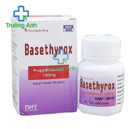 Basethyrox - Thuốc điều trị tăng năng tuyến giáp hiệu quả Hataphar