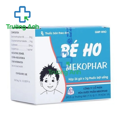  Bé Ho - Thuốc trị ho hiệu quả của Mekophar