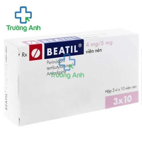 Beatil 4mg/5mg - Thuốc điều trị tăng huyết áp của Hungary