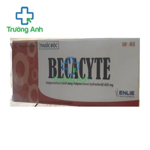 Becacyte 450mg Enlie - Thuốc điều trị  viêm võng mạc chất lượng