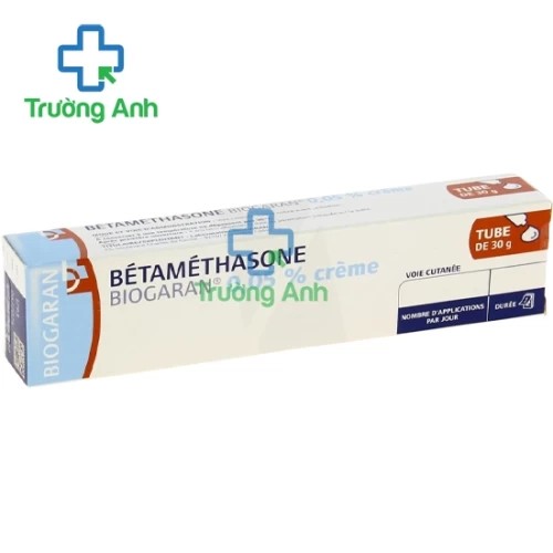 Betamethasone Biogaran 0,05% Creme 30g - Kem bôi trị viêm da hiệu quả