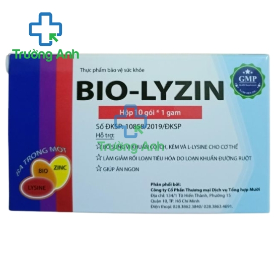 Bio-Lyzin - Hỗ trợ bổ sung vi khuẩn có lợi hiệu quả