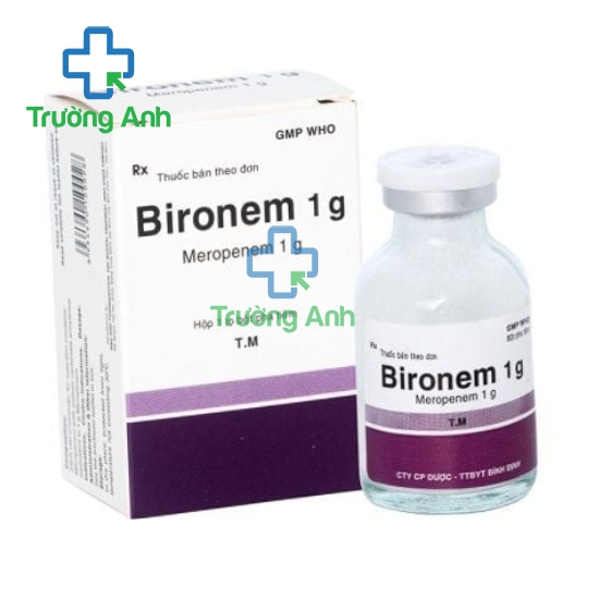 Bironem 1g Bidipharm - Thuốc điều trị nhiễm khuẩn hiệu quả