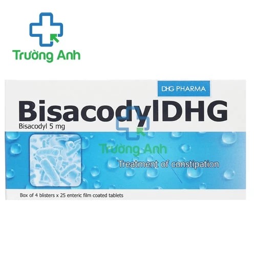 BisacodylDHG - Thuốc điều trị táo bón hiệu quả