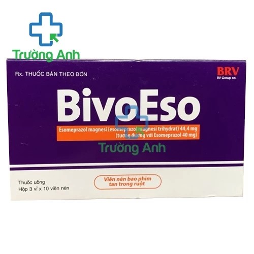 BivoEso 40mg BRV - Thuốc điều trị trào ngược dạ dày thực quản hiệu quả