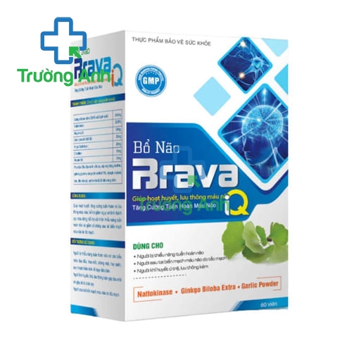 Bổ não Brava iQ (lọ) - Tăng cường tuần hoàn máu não hiệu quả